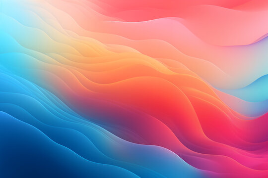 Grainy abstract multicolored gradients background.