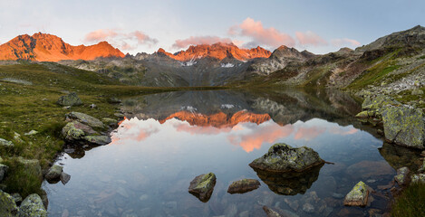 Radsee, Totenfeldkopf, Bieltal, Silvrettagruppe, Tirol, Österreich