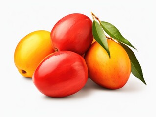 Fototapeta na wymiar apricots and plums