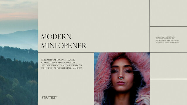 Modern Minimal Opener