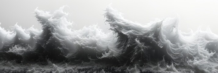 Collection Swirling Movement Black Smoke, Background HD, Illustrations