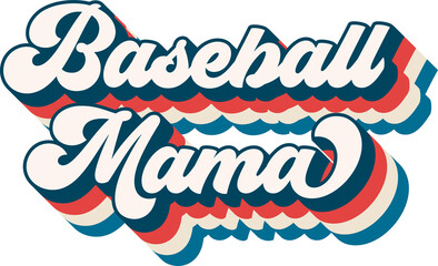 Obraz premium Baseball mama