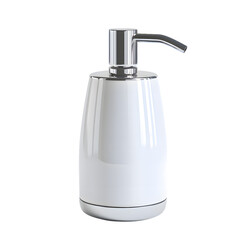 Obraz premium Soap dispenser mock up isolated on transparent background