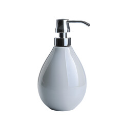 Fototapeta premium Soap dispenser mock up isolated on transparent background