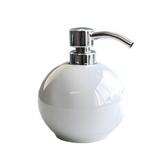 Obraz premium Soap dispenser mock up isolated on transparent background