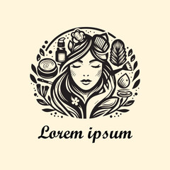 Vector Beauty Wellness Logo Design