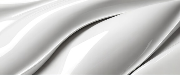 Fototapeta premium Liquid Chrome Essence: Abstract Harmony