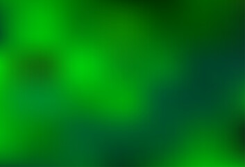 Light Green vector blurred bright template.