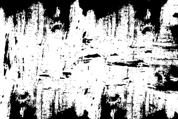 Grunge brush texture overlay distress grain background vector.