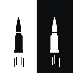 Bullet icon vector logo design template