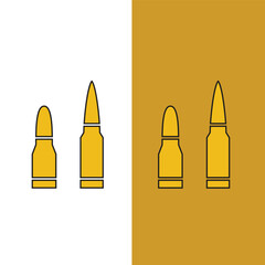 Bullet icon vector logo design template