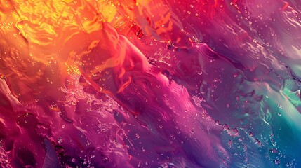 Abstract background in iridescent colors