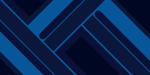 Abstract background dark blue with modern corporate concept. - obrazy, fototapety, plakaty