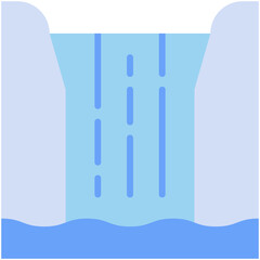 waterfall vector design . svg