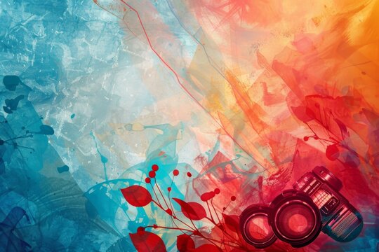 abstract backgroundFor Freedom of the Press Day, focusing on the importance of journalistic integrity, the right to information, and the defense of media freedom