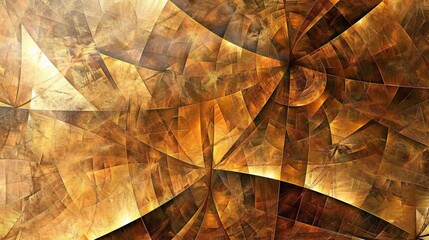 Abstract background in gold and brown colors