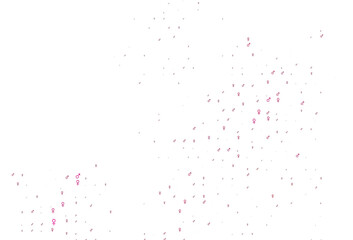 Light pink vector texture with male, female icons.