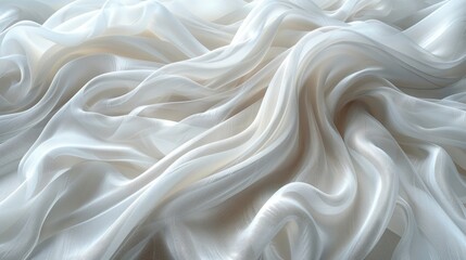 White Abstract Wave Background Linen, Background HD, Illustrations