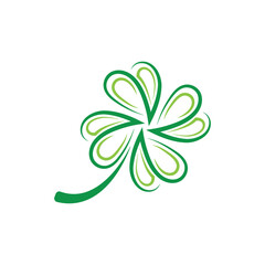 clover logo icon vector