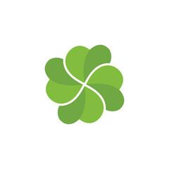 clover logo icon vector