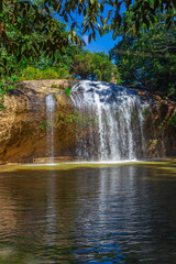 Fototapeta na wymiar Prenn is one of the waterfalls of Da lat