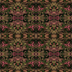 Pink black and green tileable design