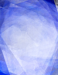 abstract blue purple background with textured transparent squares in random layers