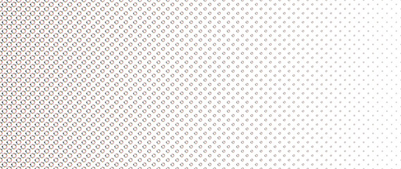 Blended  cute flower on white for pattern and background, halftone effect.