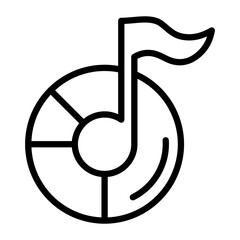 Obraz premium Music Icon