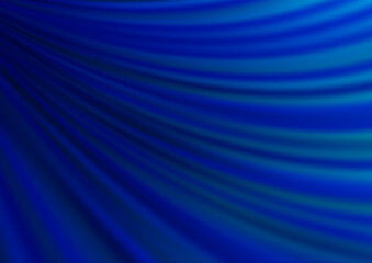 Dark BLUE vector template with bubble shapes.