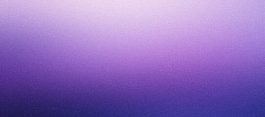 Purple blue grainy gradient, noisy background light to dark royal purple blue amethyst violet deep lilac smooth noise texture banner backdrop design