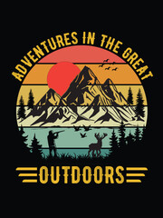 Hunting Outdoor T-shirt Designs