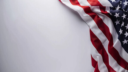 stars and stripes on s white background