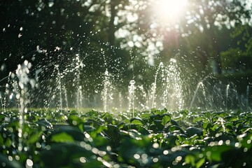 agriculture crops at the field