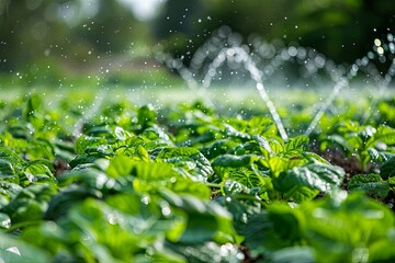 agriculture crops at the field