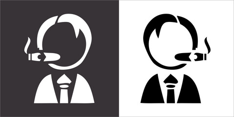 Illustration vector graphics of casino icon