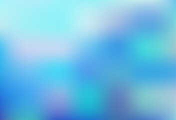 Light BLUE vector blurred bright background.