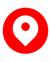 red location mark icon