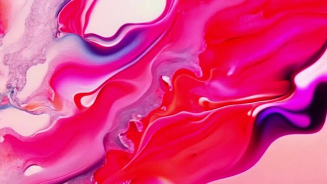 red and pink liquid background