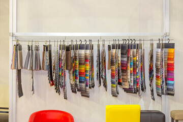 Hanging Colour Samples Fashion Production Material