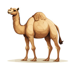 Camel Clipart isolated on white background