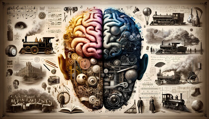 Steam Age Intellect: A Brain's Industrial and Creative Saga