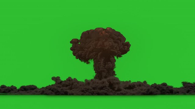 Atomic Bomb Explosion.