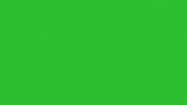 Bomb Explosion on green screen