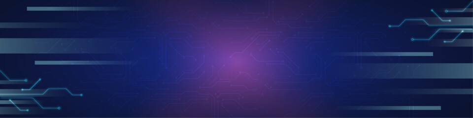 Abstract futuristic circuit board Illustration, Circuit board with various technology elements. Circuit board pattern for technology background. Vector illustration
