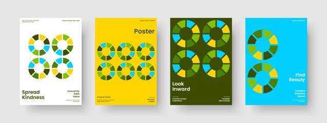 Fototapeta premium Geometric Flyer Layout. Isolated Report Template. Modern Poster Design. Background. Banner. Brochure. Business Presentation. Book Cover. Brand Identity. Magazine. Journal. Notebook. Handbill