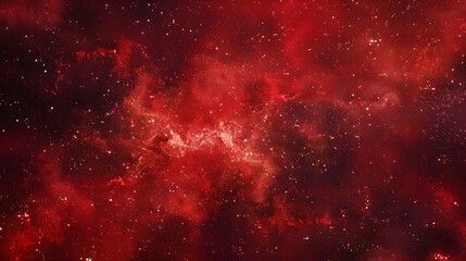 Sci-fi backdrop with a vivid red network for an extraterrestrial organism idea. - obrazy, fototapety, plakaty