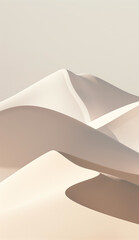 A minimalist background design with subtle sand dunes, creating an abstract and calming aesthetic