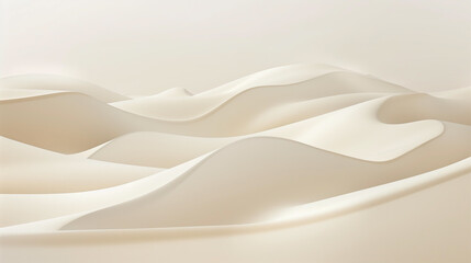 Obraz premium A minimalist background design with subtle sand dunes, creating an abstract and calming aesthetic