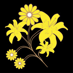 Colorful unique luxury flower vector eps mandala patterns design for free download